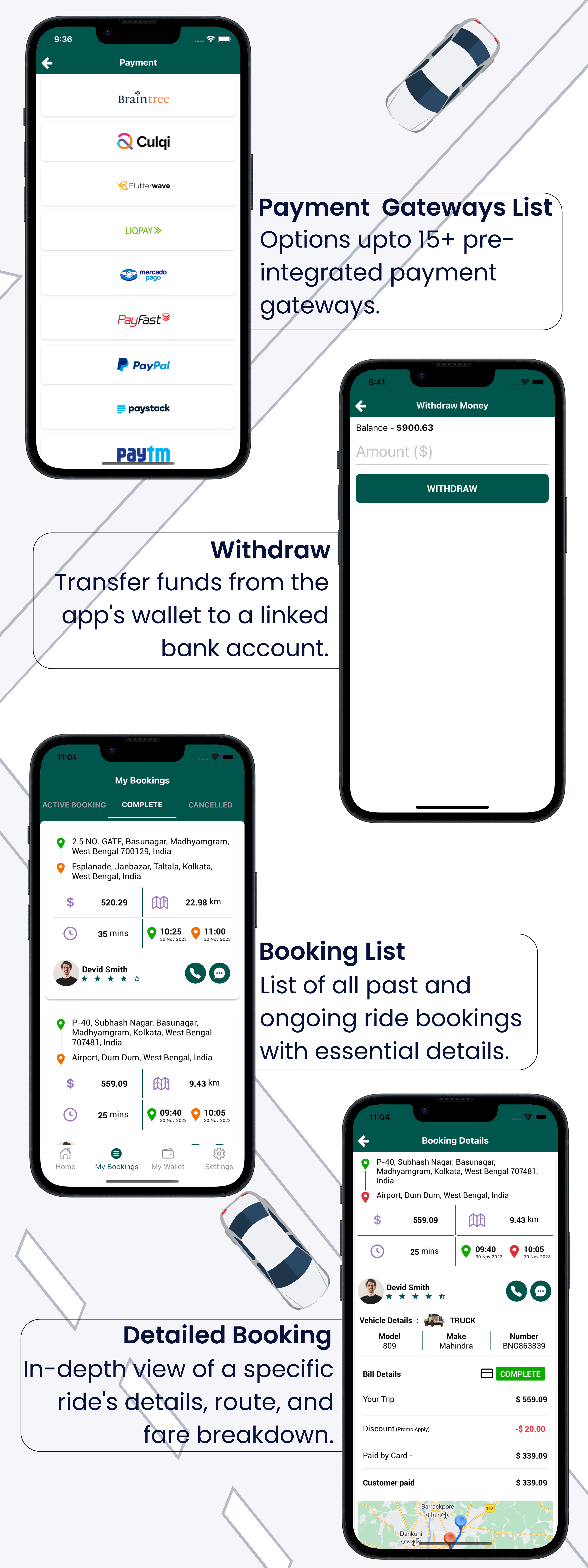 Exicube Bid Taxi App - 15