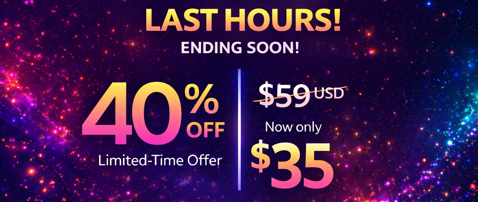 Last Hours – 40% OFF Dizzy