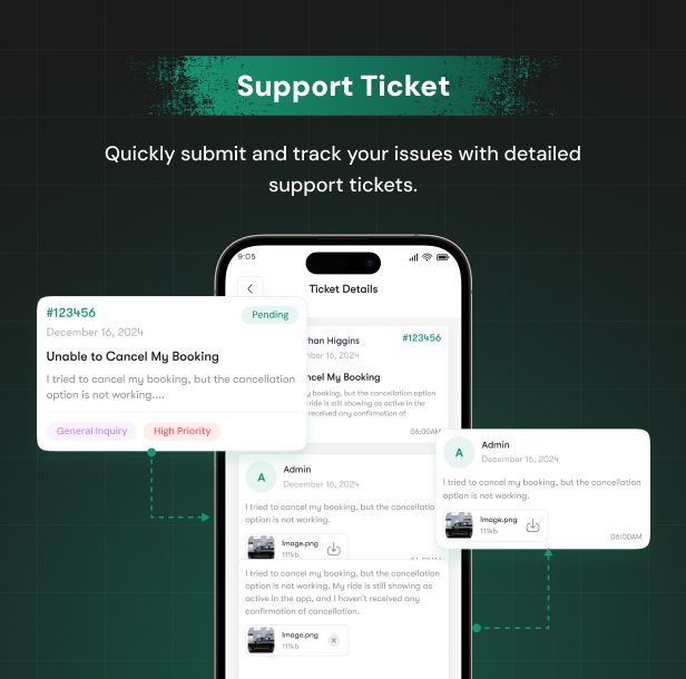 Taxido | Full Solution Taxi Cab Booking with Laravel and React Native
