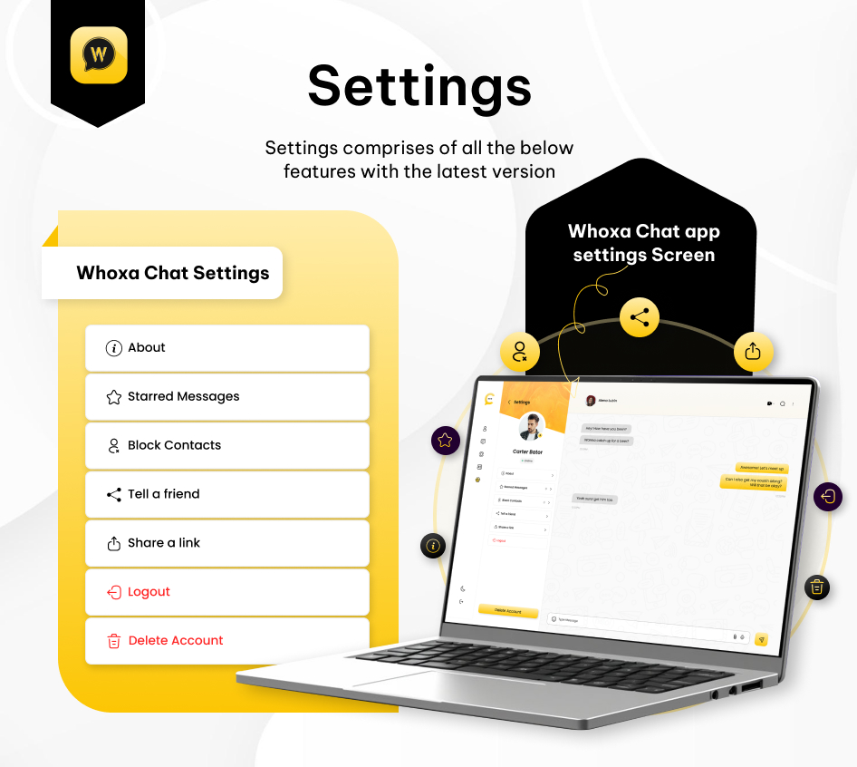 whoxa chat script