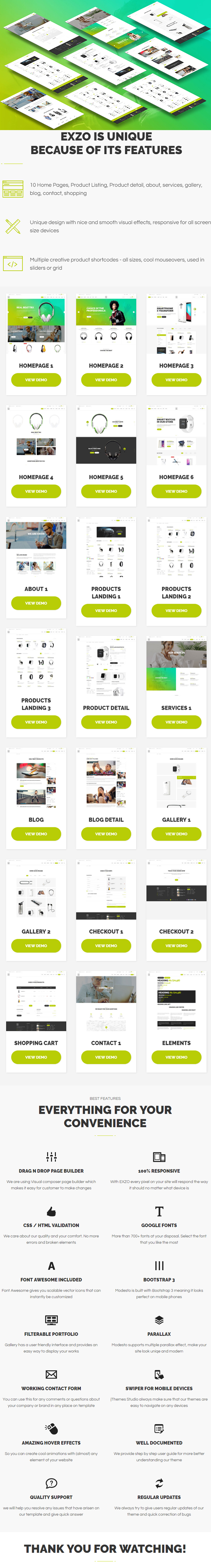 Electronics eCommerce WordPress Woocommerce Theme - Exzo - 2