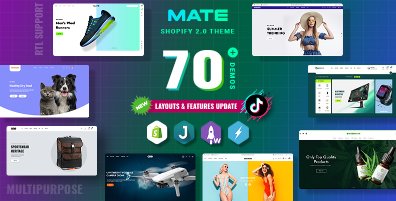 Mate - Multipurpose Shopify 2.0 Theme