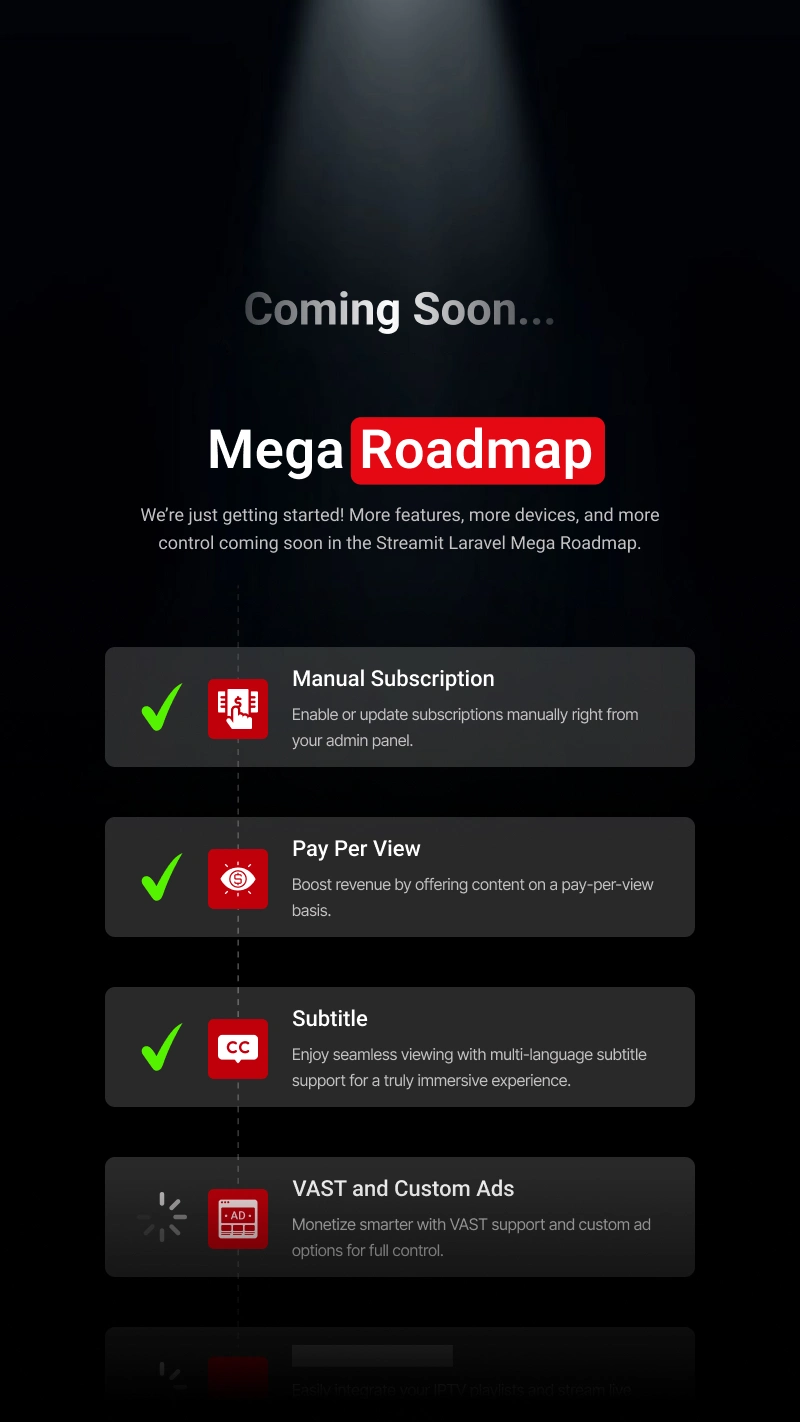 Streamit Laravel - Movie, TV Show, Video Streaming Platform With Laravel with ChatGPT - 5