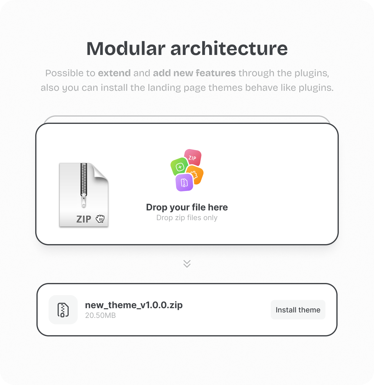 Modular Architecture @heyaikeedo #aikeedo