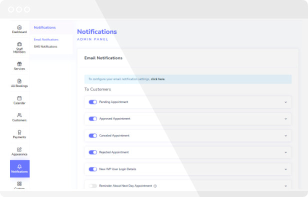 appointment booking process