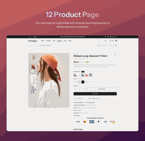 Anvogue - Multipurpose WooCommerce WordPress Theme