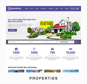 Home Villas | Real Estate WordPress Theme