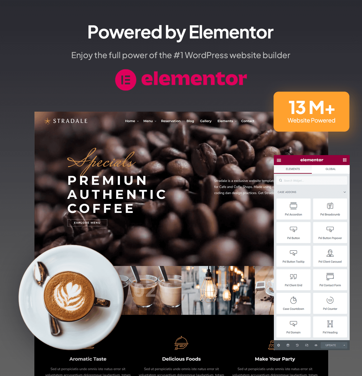Stradale - Cafe & Restaurant WordPress Theme - 6