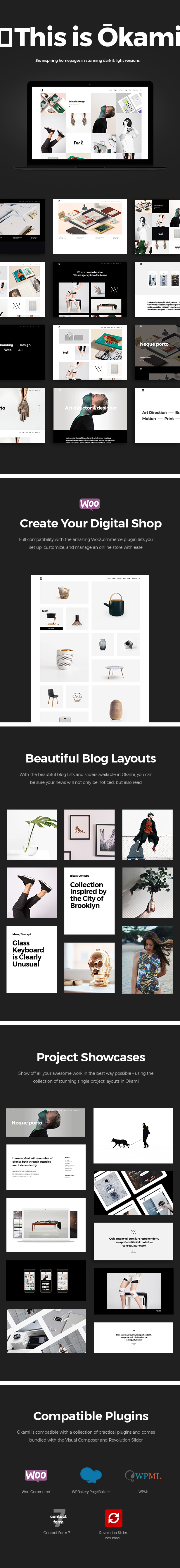 Okami - Portfolio Theme - 1
