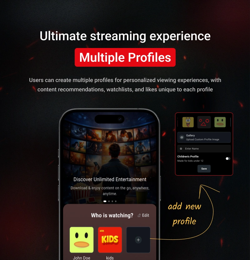Streamit - OTT Streaming Flutter App (Add-on) - 23