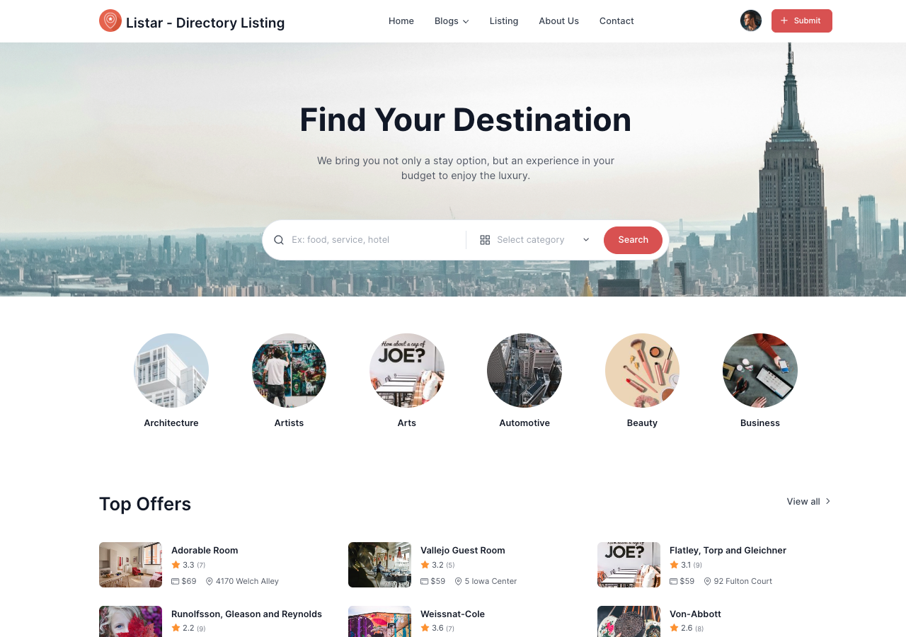 Listar FluxPro – Directory & Classified Mobile App Full Solution - 9