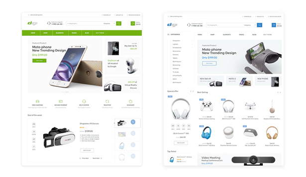 Digi - Electronics Store WooCommerce Theme - 2