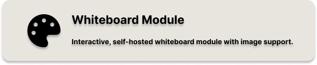 Whiteboard Module
