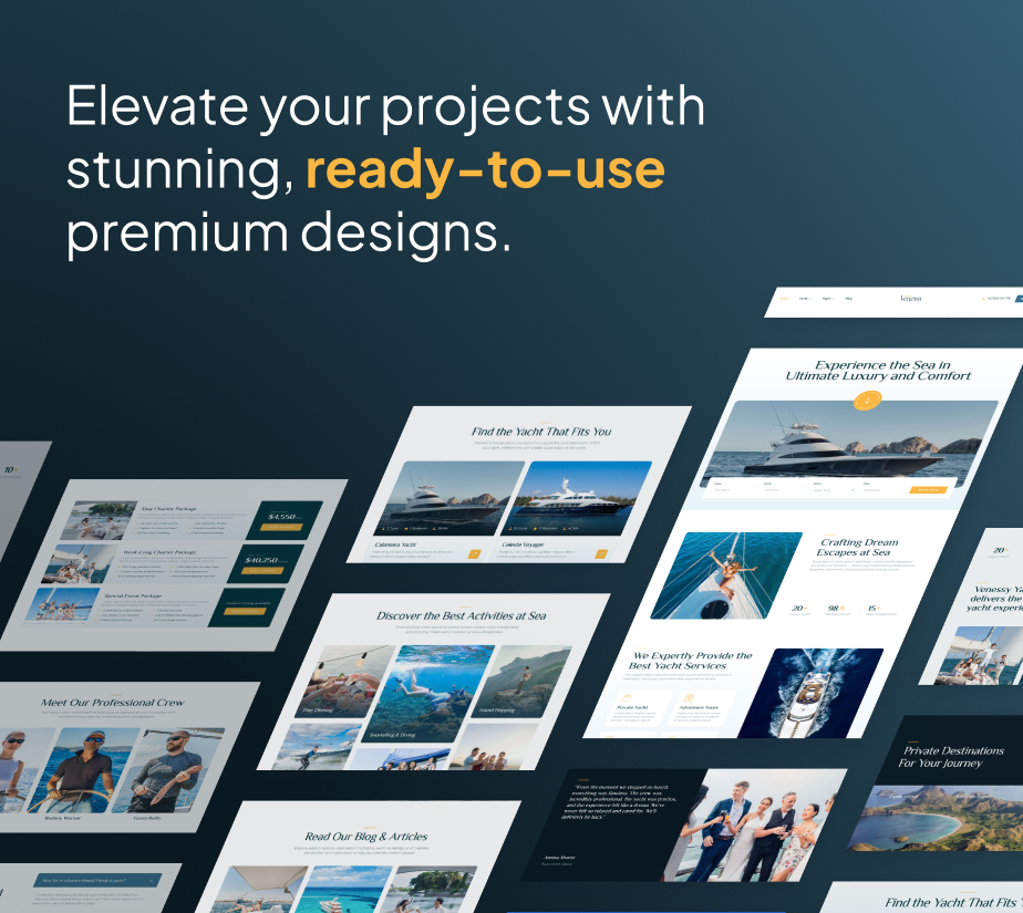 Venessy - Yacht Club & Boat Rental FSE WordPress Theme - 5