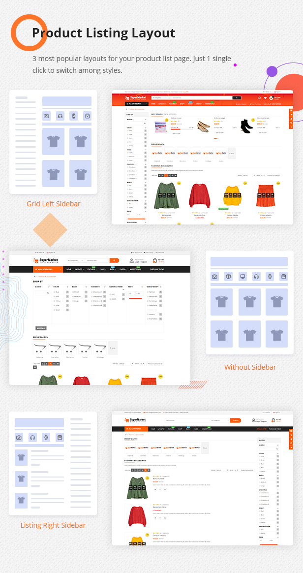 SuperMarket - Opencart 3 Theme