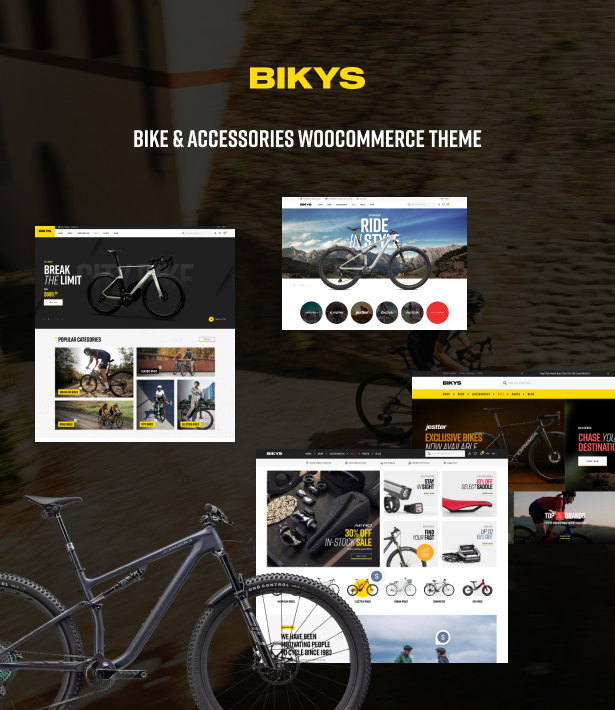 Bikys - Bike & Accessories Woocommerce Theme