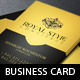 Royal Concierge Business Card Template - GraphicRiver Item for Sale