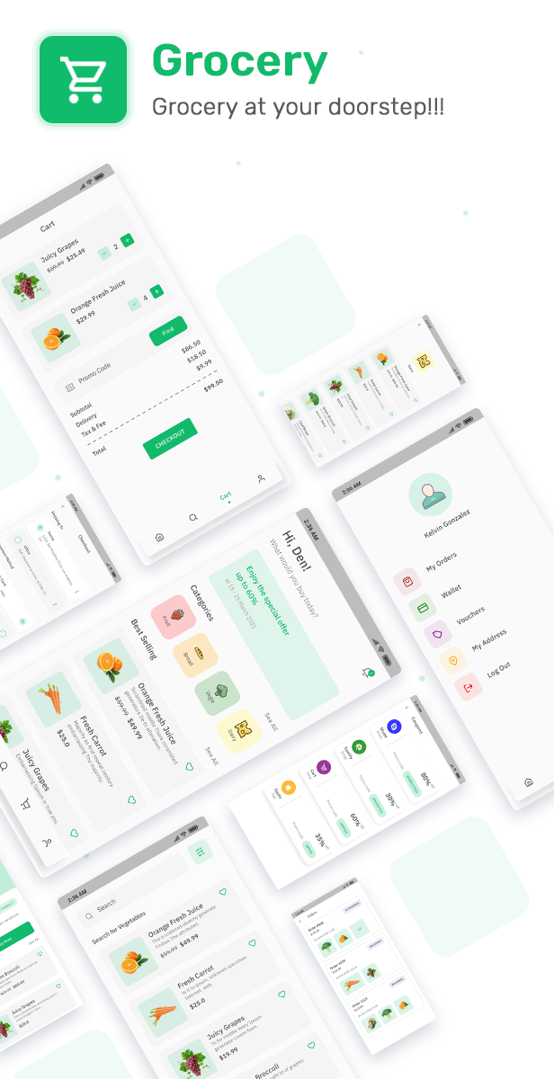 FlutKit - Flutter UI Kit - 7