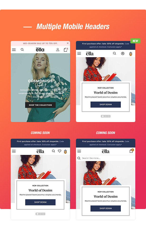 ELLA Responsive Shopify Template