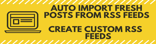 #1 RSS feed plugin for WordPress