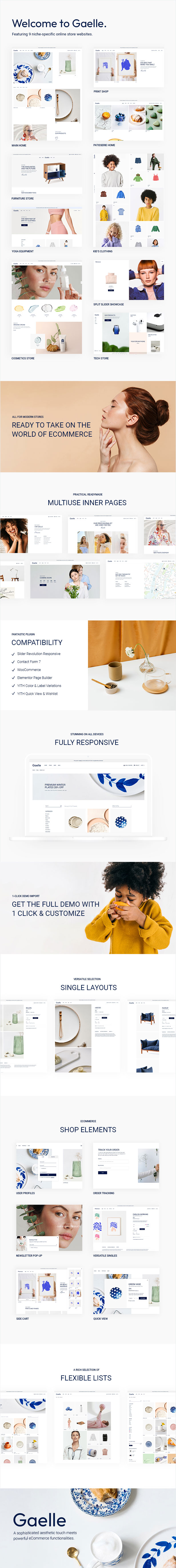 Gaelle - Elementor eCommerce Theme - 3