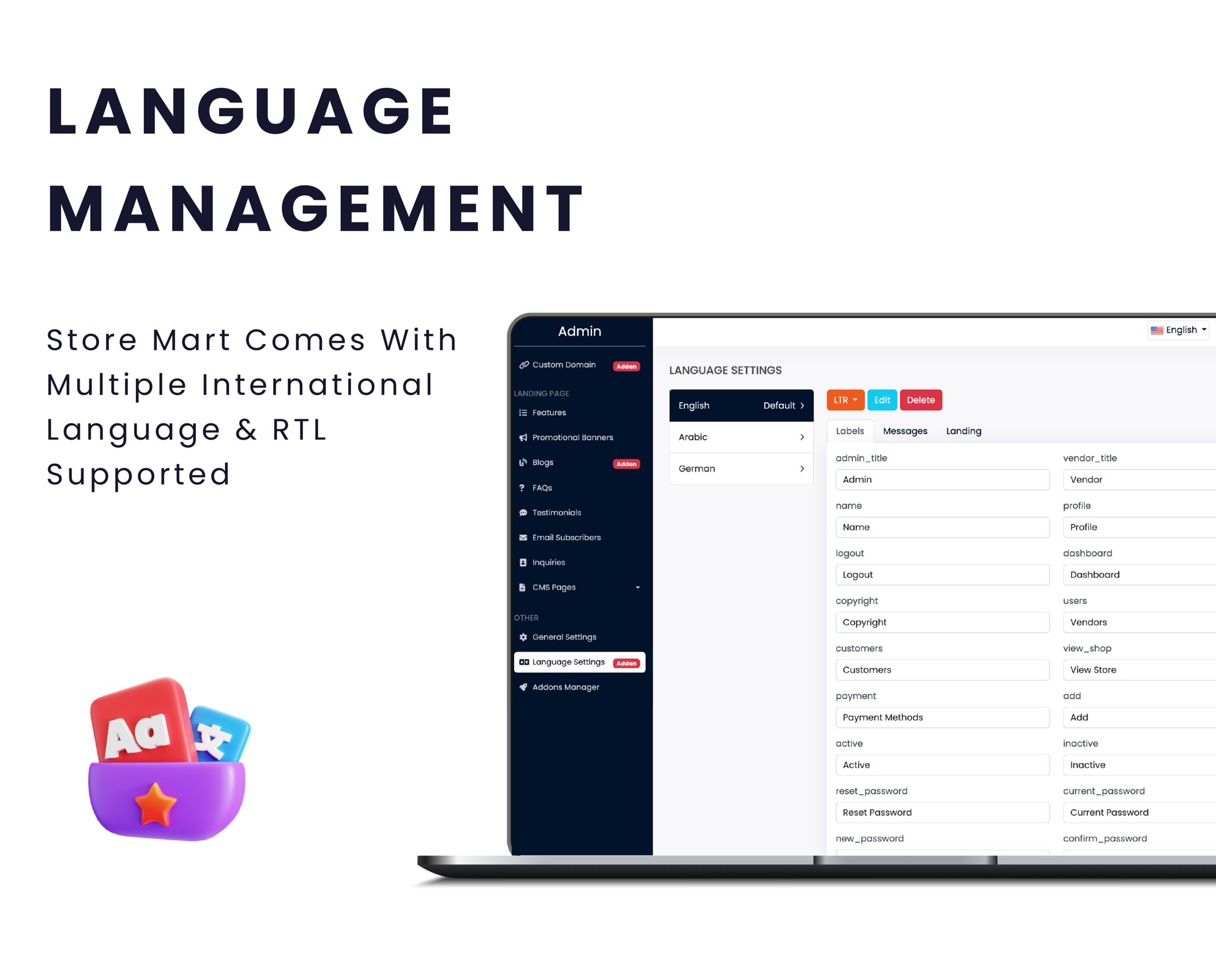 StoreMart SaaS - Online Product Selling SaaS Business Website Builder