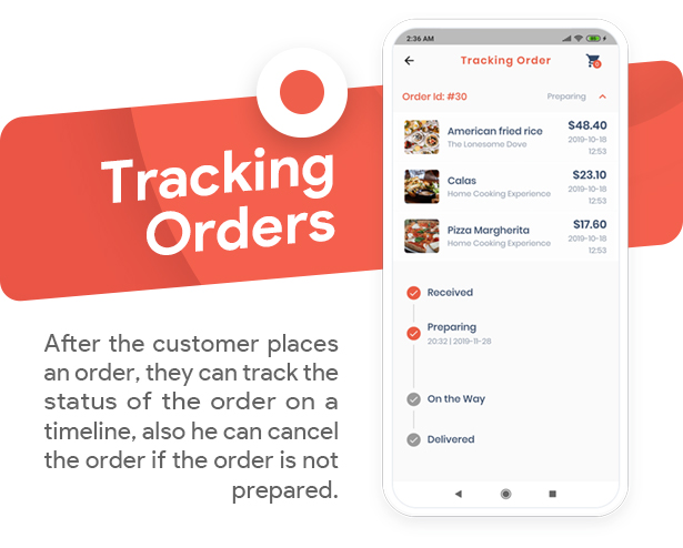 Food Delivery Flutter + PHP Laravel Admin Panel - 12