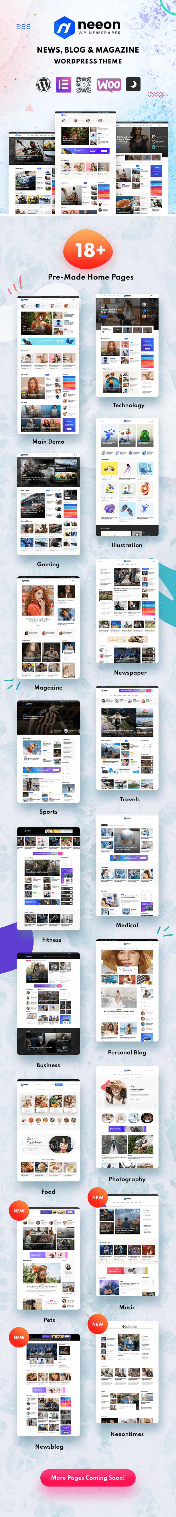 News Magazine WordPress Theme