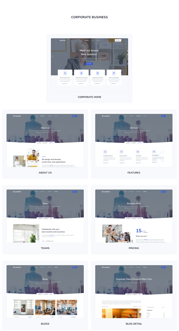 Landrick - Multipurpose App, Saas & Software Landing & Admin Dashboard Template (Bootstrap 5) - 9