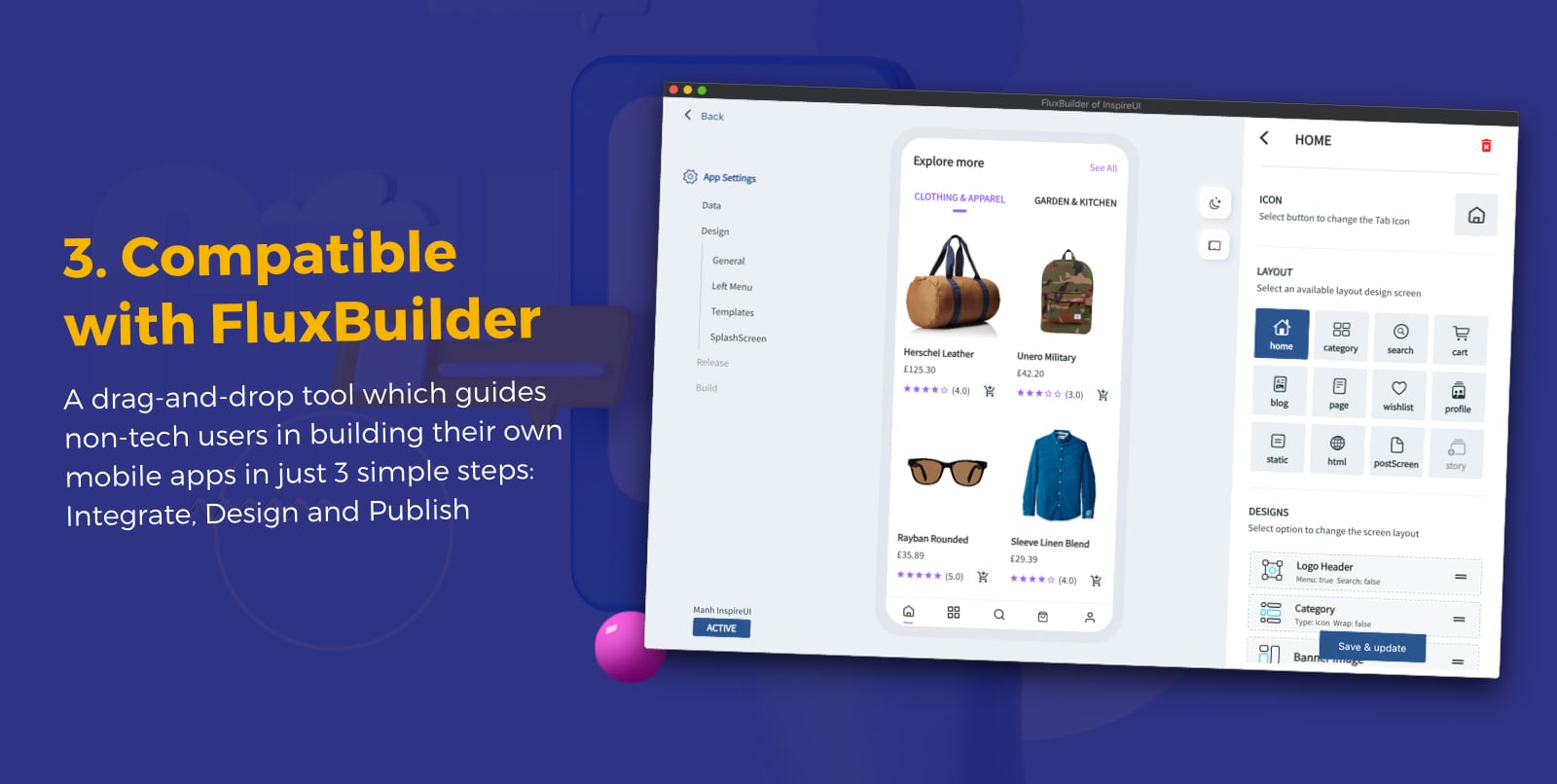 Fluxstore Strapi - Fastest Flutter App + Headless CMS Strapi - 4