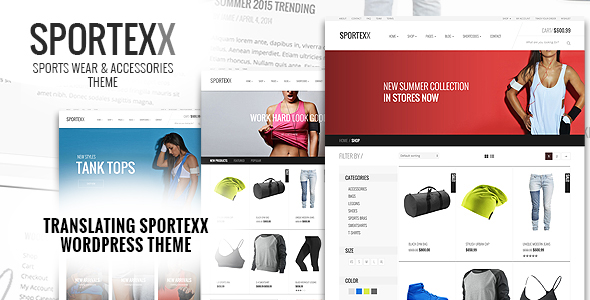 Sportexx - Sports & Gym Fashion WooCommerce Theme - 2