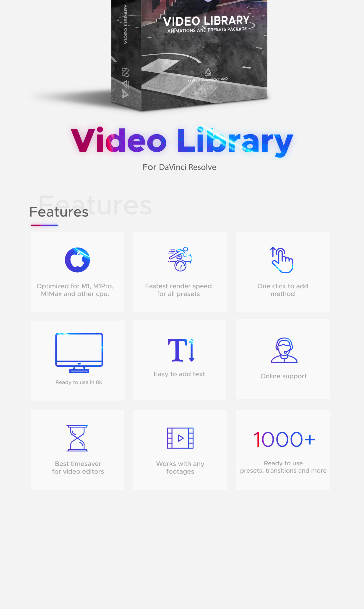 Video Library for DaVinci Resolve - 4