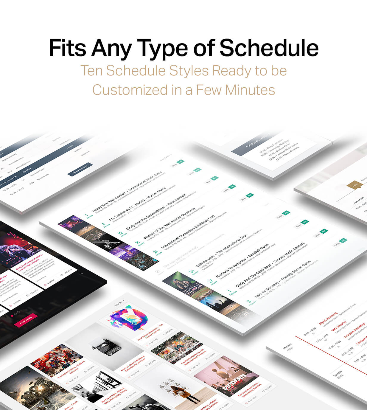 Events Schedule - WordPress Events Calendar Plugin - 7