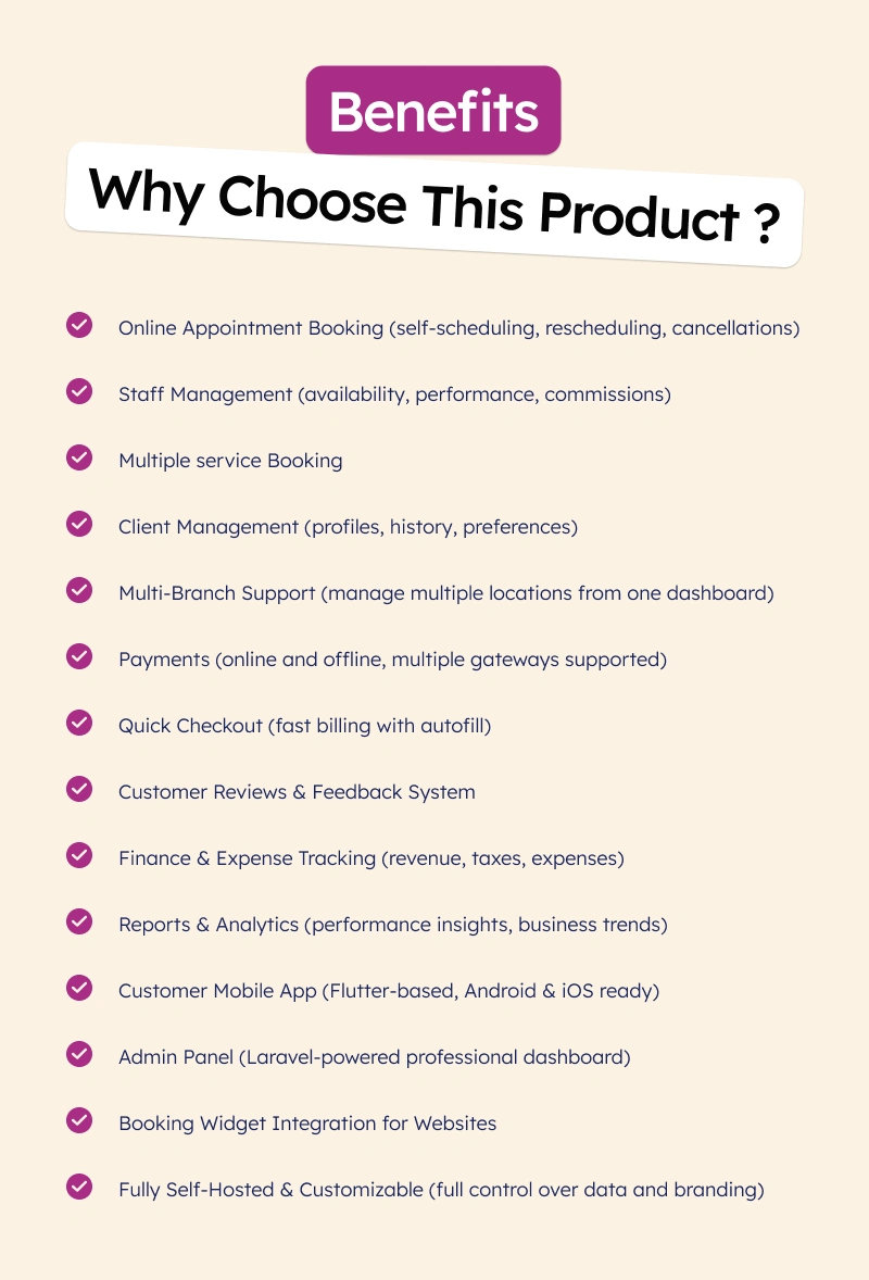 Salon Software | Spa Software | Frezka | Iqonic Design