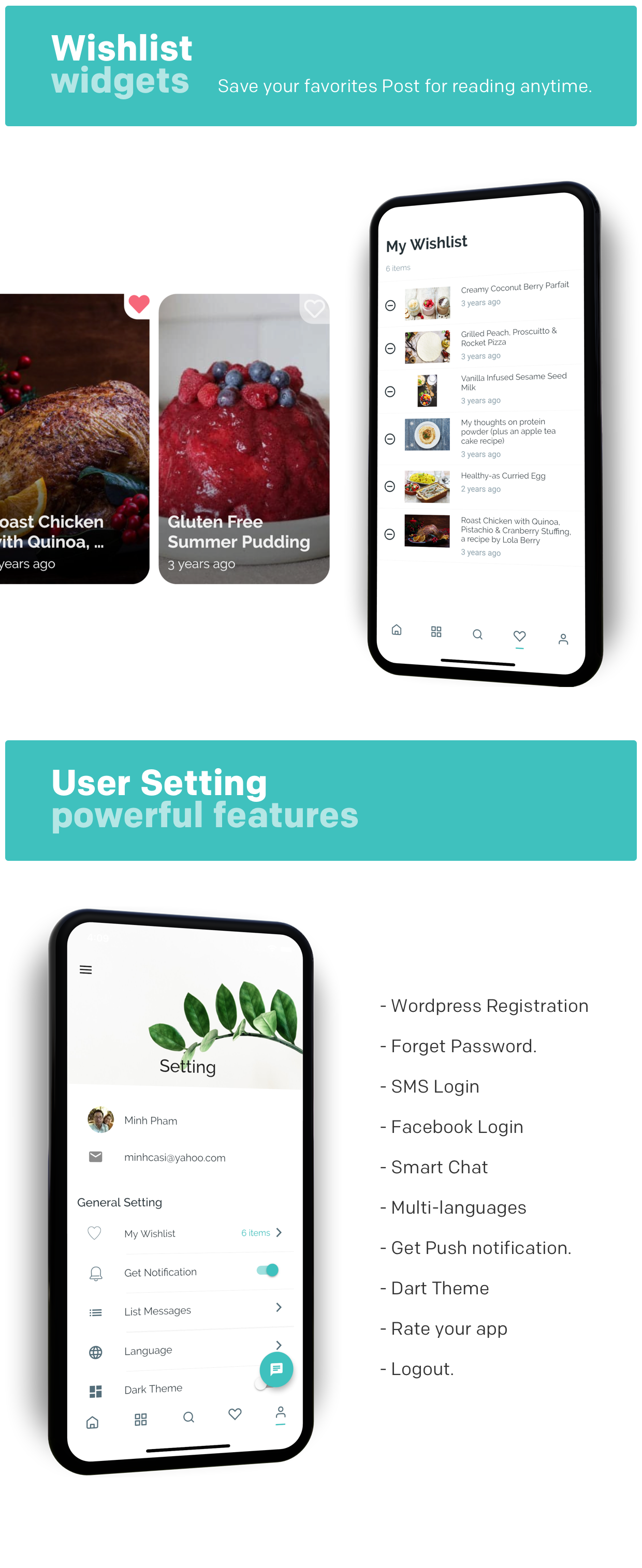 FluxNews - мобильное приложение Flutter для Wordpress - 8