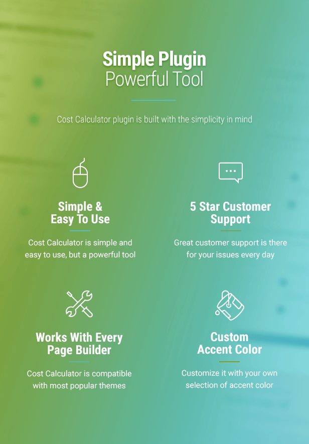 Cost Calculator WordPress - 4