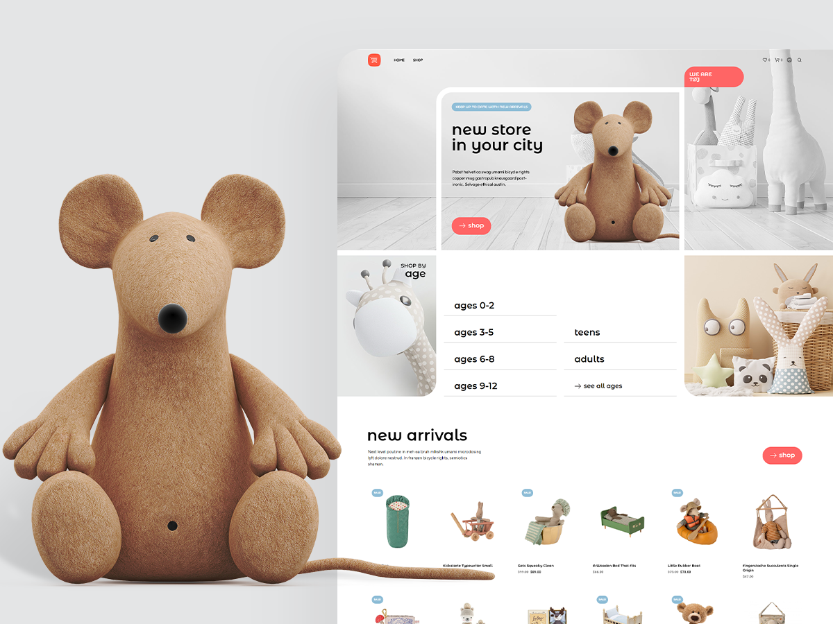 Toys Store - Elementor Template Kit