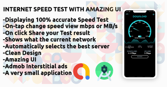 Internet Speed Test with amazing UI - 2
