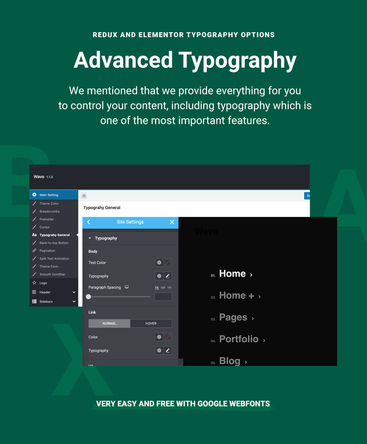 Typographie WordPress Elementor la mieux notée