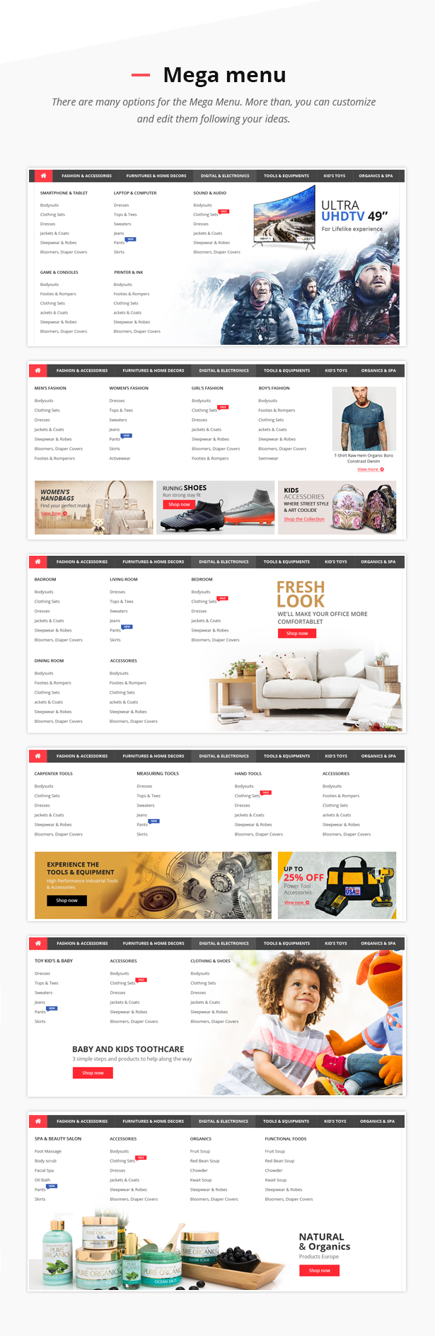 Mercado - Ecommerce HTML Template - 2