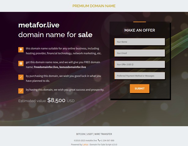 Lahza frontend example