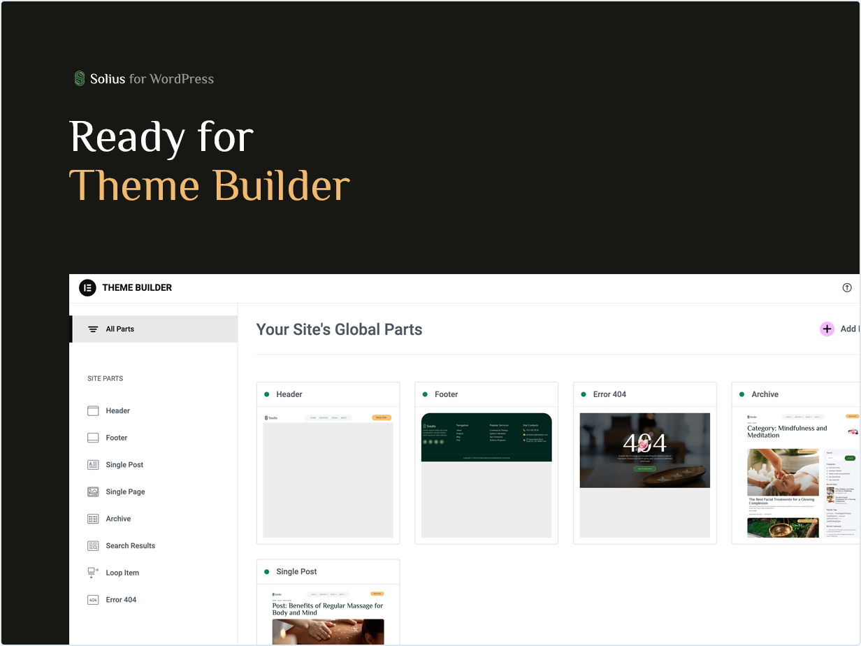 Ready for Theme Builder