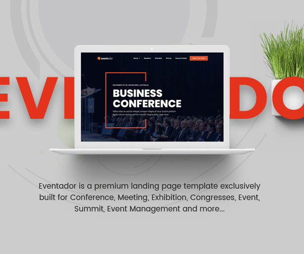 EventAdor Event Marketing WordPress Theme