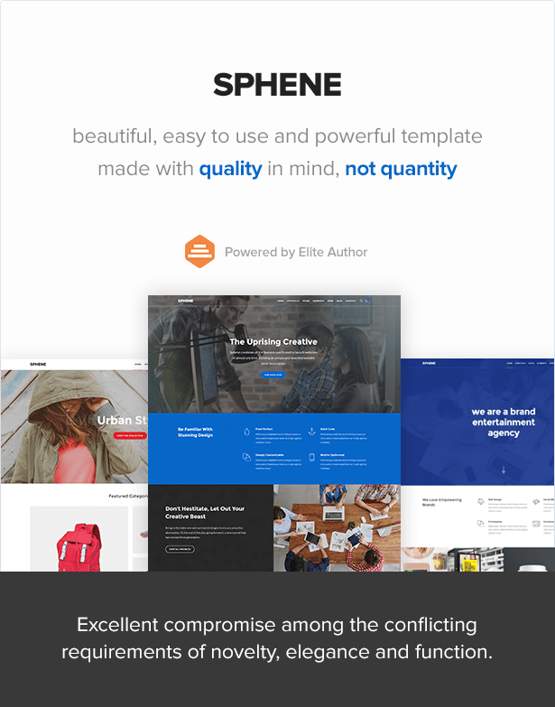 Sphene - Corporate, Agency, Photography, One Page and Shop HTML Template - 1