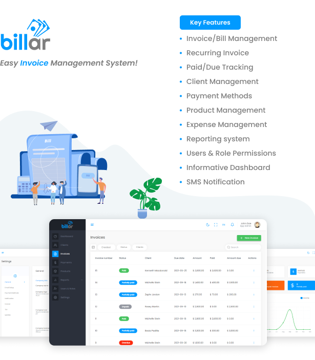 Billar - Invoice Management System - 2