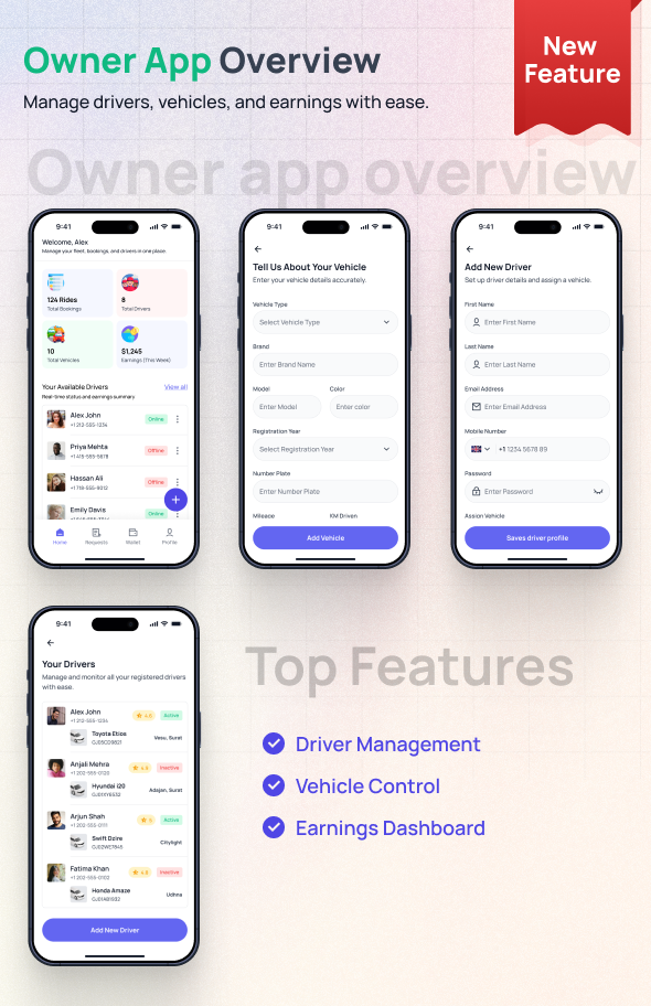 CabME - Flutter Complete Taxi app | Taxi Booking Solution - 15