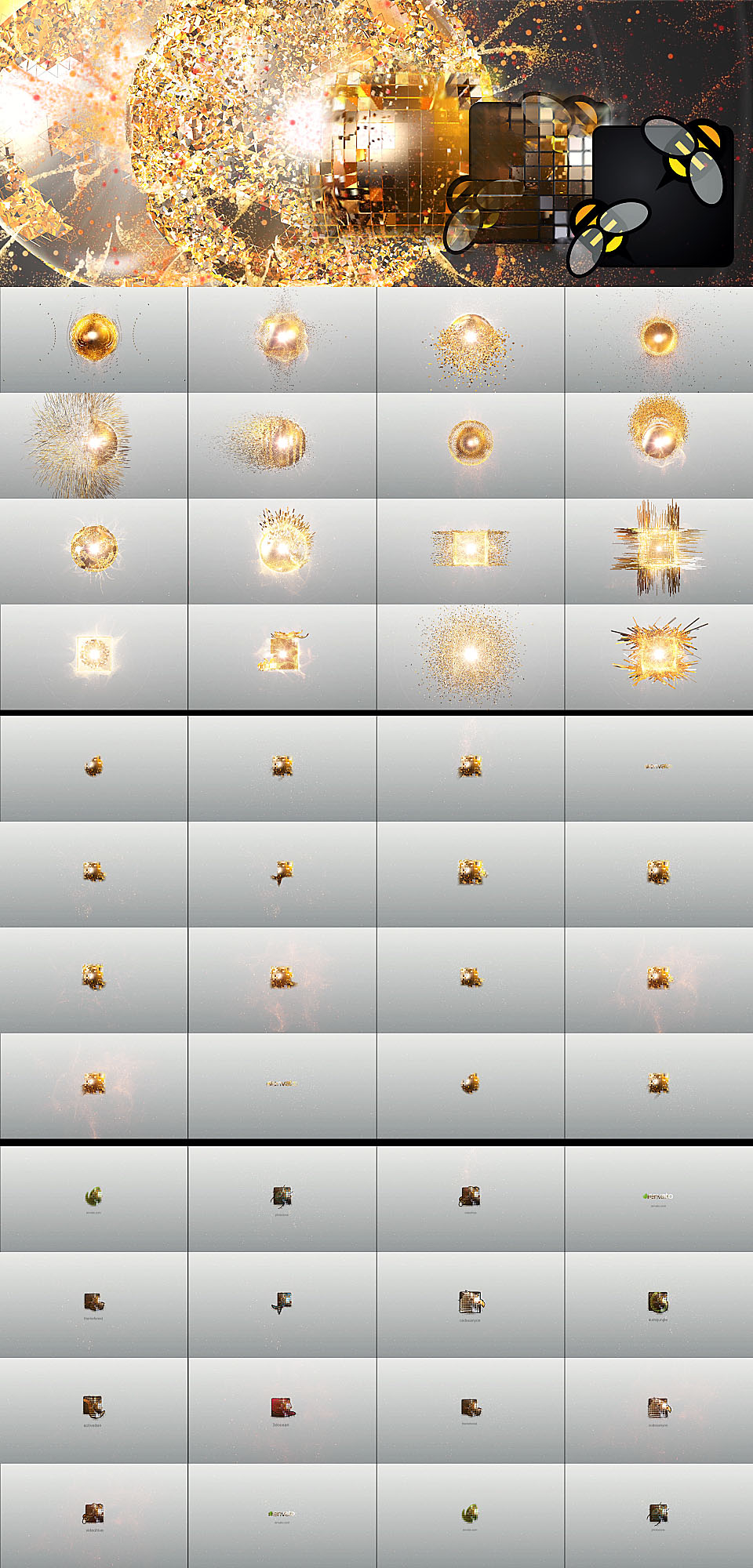 Gold Package Of Logos - 1