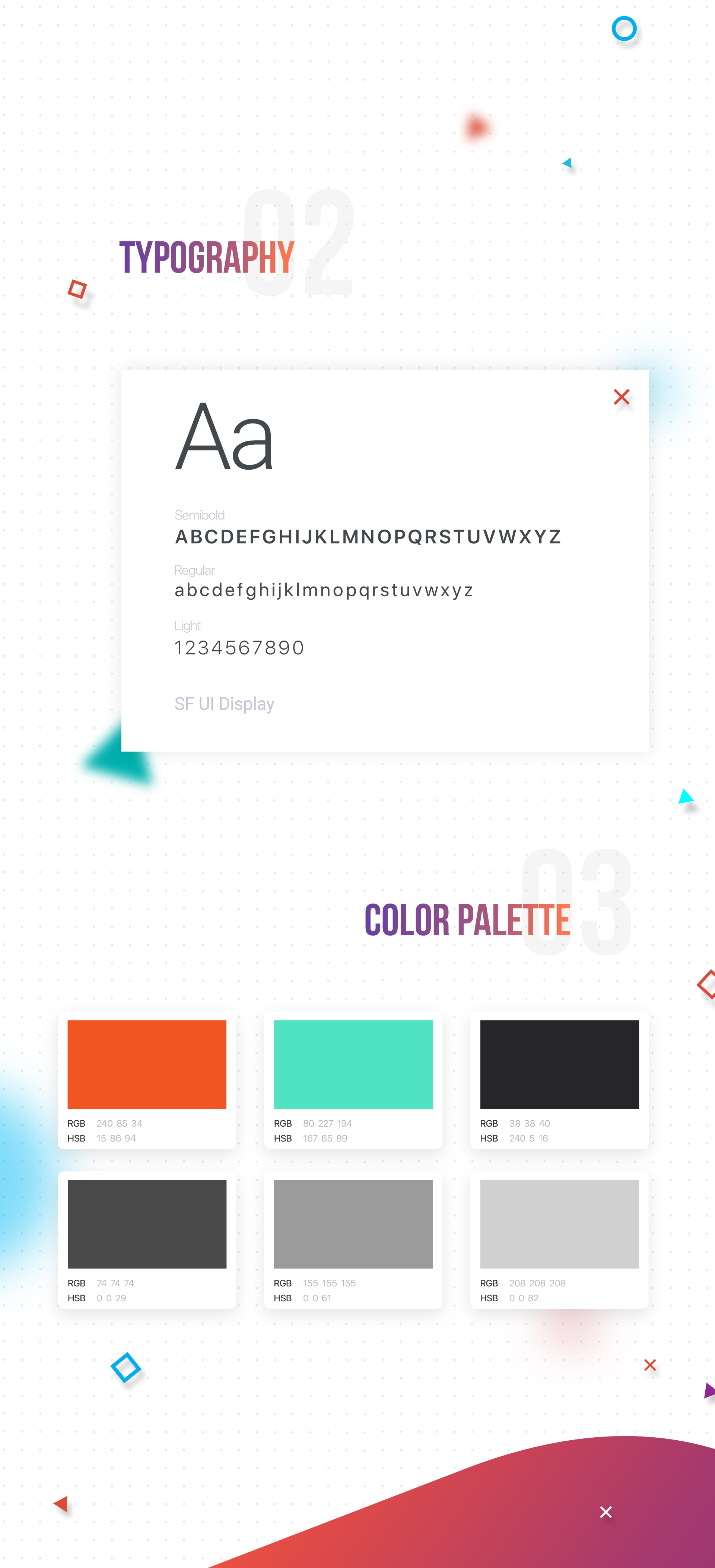 Profile UI Kit - 2