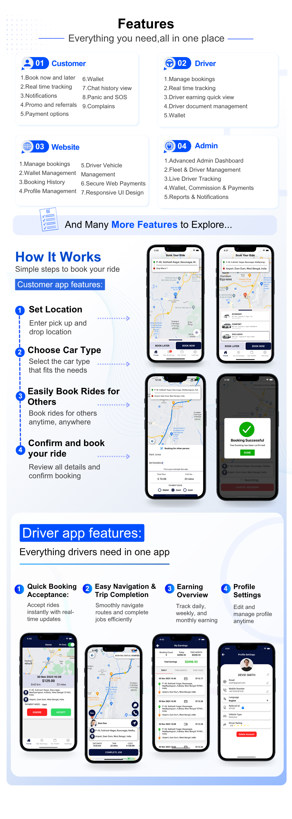 Exicube Taxi App - 8