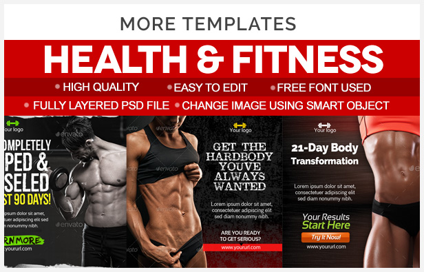 Fitness Banner Template